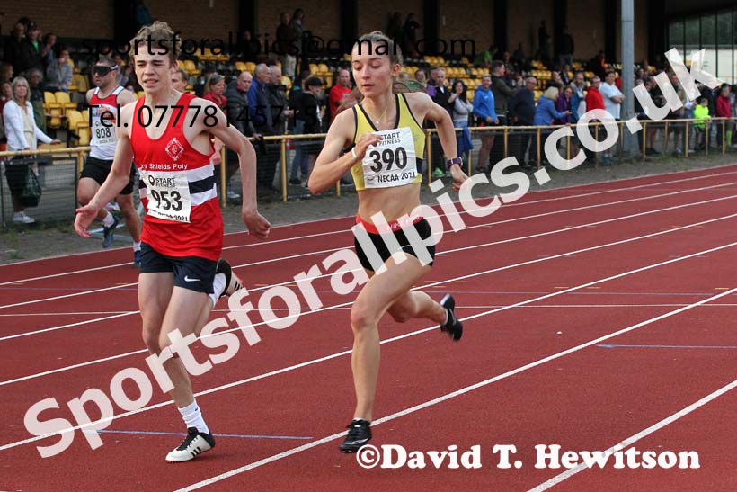 200 metres, 2021 North East Grand Prix 6, Monkton, Wednesday, August 4th. Photo: David T. Hewitson/Sports for All Pics